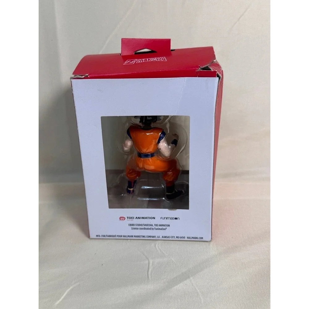 Hallmark Dragon Ball Z Goku Christmas Tree Ornament Resin Figure New In Box